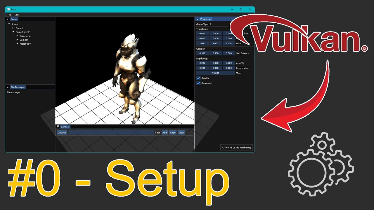 Rock VULKAN Tutorial #0 - Setup