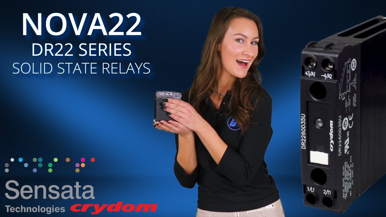 Nova22 DR22 Solid State Relays by Sensata/ Crydom