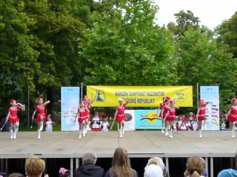 MiniRondo - pódiová formace, MČR Poděbrady 2015