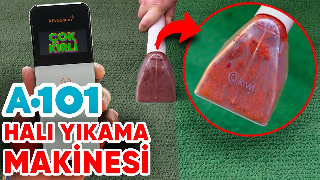 A101'de Satılan UCUZ HALI YIKAMA MAKİNESİ İncelemesi