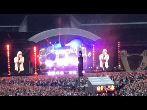 Eminem at Wembley Stadium 12 July 2014