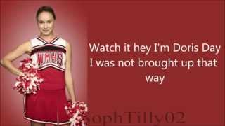 Glee - Look At Me I&#39;m Sandra Dee (Lyrics)