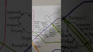 Singapore MRT Expansion 2060 | the early days to the future!