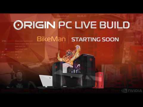 Bikeman's ORIGIN PC LIVE BUILD - #ORIGINPC #Tech #PCBuild #HighEndPC