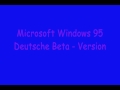 Microsoft Windows 95 Deutsche Beta Version