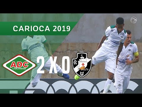 CABOFRIENSE 2 x 0 VASCO - GOLS - 17/03 - CAMPEONATO CARIOCA 2019