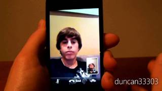 FaceTime on the iPod touch 4G