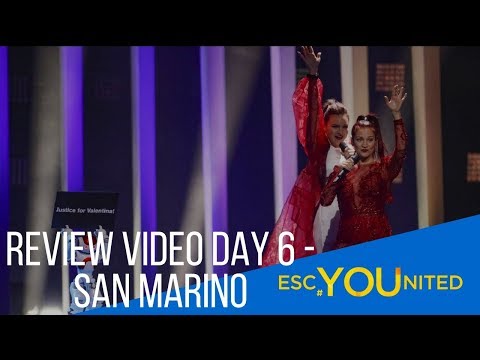 Eurovision 2018 - Jessika feat Jennifer Brening -  Who we are (San Marino Rehearsal reaction)