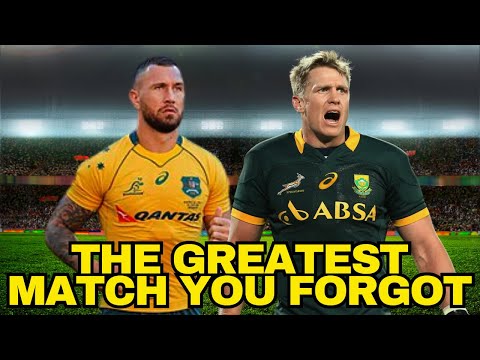 Unforgettable Battle: Springboks vs Wallabies 2010 - The Greatest Match You Forgot!