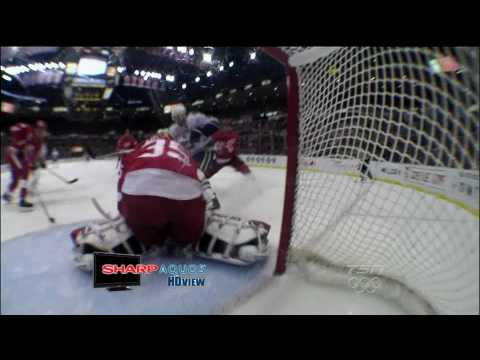 Canucks At Red Wings - Ryan Kesler 1-0 Goal - 03.03.10 - HD