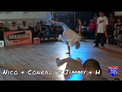 Culture of 4 2022 Bboy Top 16 Nico & Conrad vs Jimmy & H