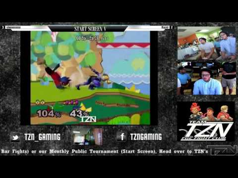 START SCREEN 5 (SSBM Tournament Match) Arrow[Falco] VS. Leamsi[Zelda] (TOP-4)