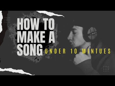 I made a CATCHY SONG in fl studio under 10 minutes