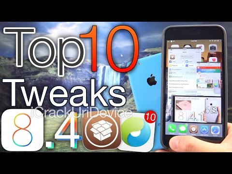 Top 10 iOS 8.4 Cydia Tweaks - Best Jailbreak 8.4 & TaiG Compatible 2015 Tweaks