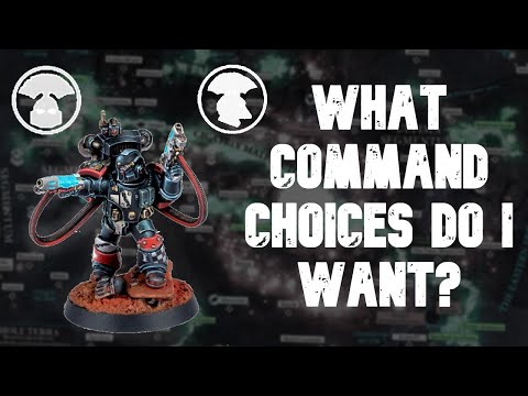 HQ Choices in Horus Heresy 3.0 Made Easy