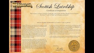 Established Titles Scam | Become a Scottish Laird today!