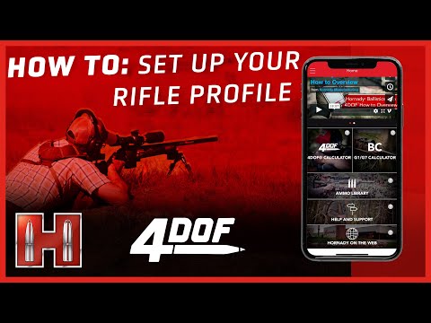4DOF BALLISTIC CALCULATOR: How to setup your Rifle Profile (Favorite) | Complete Overview