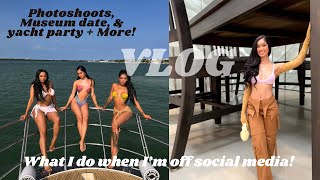 Photoshoots, Date Nights, Miami Yacht Party + More!--VLOG!
