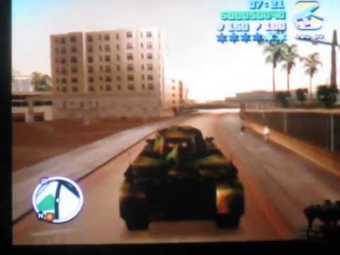 GTA vice city fast rocket tank (tutorial)