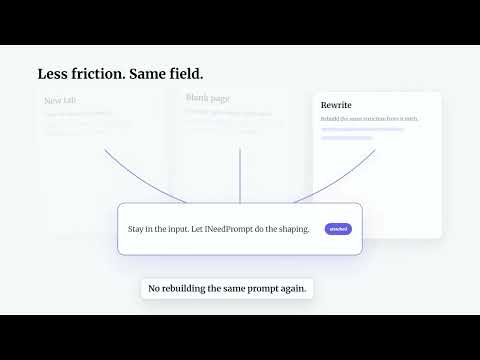 iNeedPrompt SaaS Promo Video