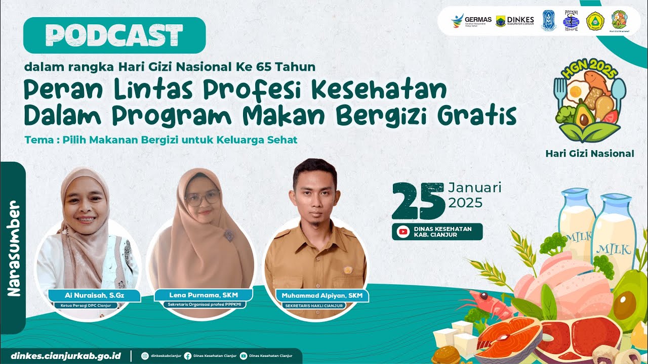 HARI GIZI NASIONAL KE-65 TAHUN KABUPATEN CIANJUR