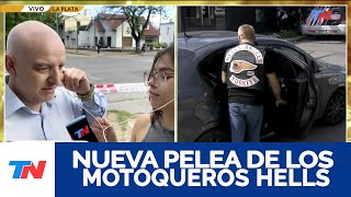 Hells Angels en La Plata: En la Madrugada, se enfrentaron con trapitos y repartidores