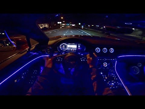 2019 Bentley Continental GT POV NIGHT DRIVE Ambient LIGHTING by AutoTopNL