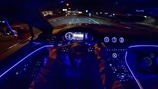 2019 Bentley Continental GT POV NIGHT DRIVE Ambien