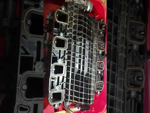 5.7 hemi Intake manifold valve seat hungry! Engine rebuild Subscribe for more crap like this!