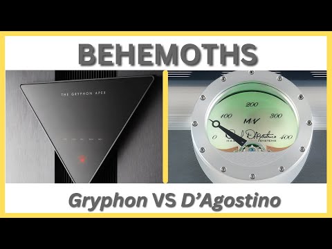 Battle of the Behemoths:  Gryphon Apex Stereo Amplifier VS D'Agostino Momentum M400 MxV Monoblocks