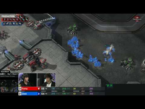 VSL SC2 - Forte vs Zest [TvP] - 2017 S1 Team Match - Match1 6Set