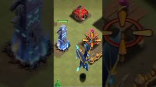 Poor Archer Tower With Totem Spell 💀 #shorts #coc #clashofclans
