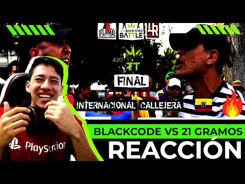 FINAL HARDCORE 🔥🤯BLACK CODE🇻🇪 vs 21 GRAMOS🇪🇨 (REACCIÓN) 420 Backyard Battle Internacional 2022