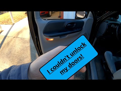 My Ford F150 Lightning would not unlock! - Power Door Actuator Replacement