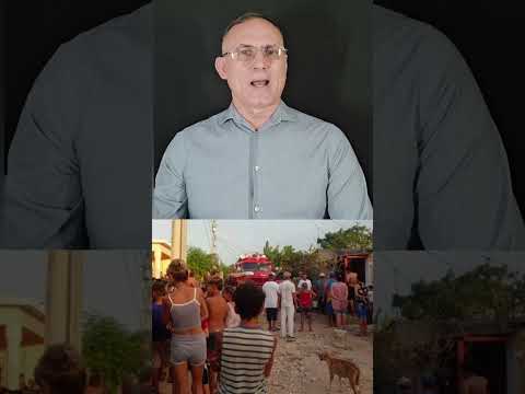 #Cuba: Incendio en una casa en Puerto Padre, Las Tunas.