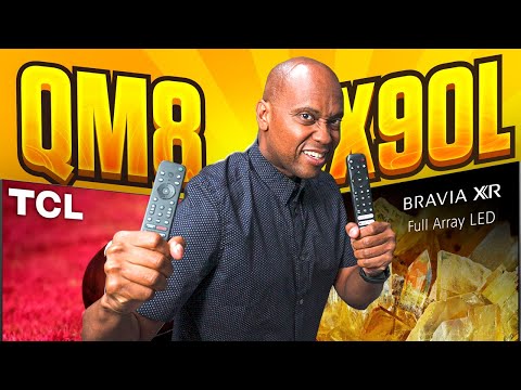 (Filmed In HDR) TCL QM8 VS Sony X90L | Let The Battle Begin! (IN HDR)