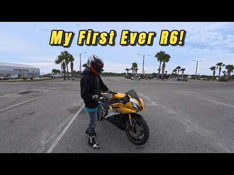 I Finally Got a Yamaha R6! | Fist ride and review