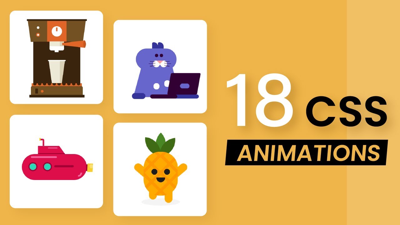 Top 18 CSS Animations | CSS Animation Tutorials