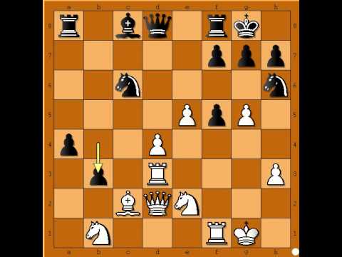 Prisiljeni mat lakim figurama - GRECO vs NN - Wing gambit  # 649