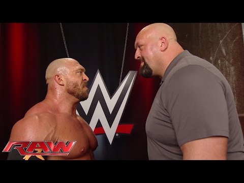 Big Show confronts Ryback in the backstage area: Raw, June 22, 2015