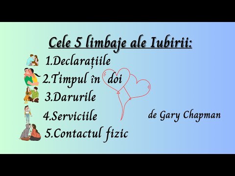 Cele 5 limbaje ale Iubirii - de Gary Chapman