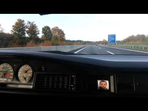 Mercedes 190E 25 16V AMG Power Pack 80-260 kmh