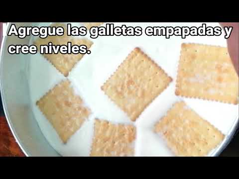 CARLOTA fácil y rápida | Postre sin horno | SIN ESTUFA (TARTA CHARLOTTE) 2 ingredientes 7 minutos 🤩😋