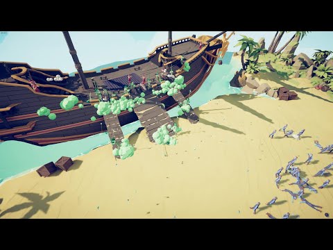 22 Musketeer, 4 Cannon&4 Halberd VS Every Units / TABS / Totally Accurate Battle Simulator