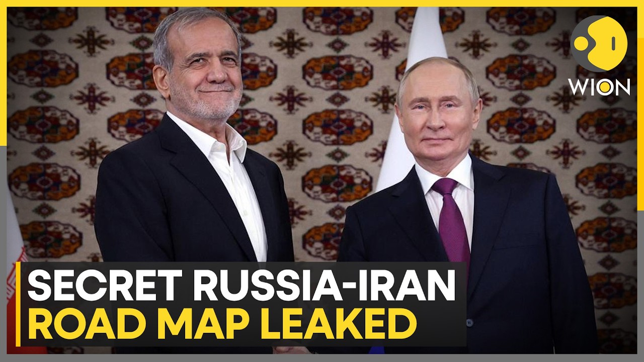 Russia-Iran Blueprint Leaked? Secret 44-Page Plan Reveals Sanctions-Proof Partnership | WION