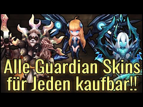 SUMMONERS WAR: Alle Guardian Skins werden für Jeden kaufbar!! (German / Deutsch)