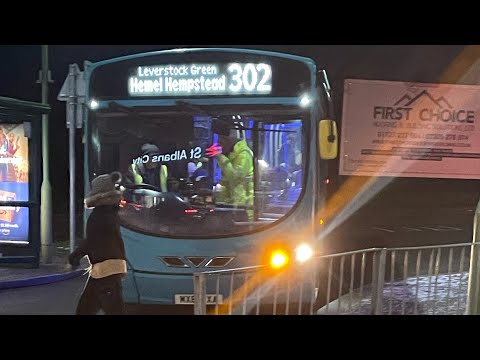 OVERREVVING KICKDOWNS!! Arriva Herts and Essex VDL SB200 Wright Pulsar 2 3791 MX61 AXA on Route 302