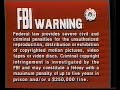 FBI Anti Piracy Warning Screen 1998