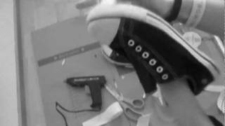 HOW TO MAKE THE BAD ROMANCE MONSTER BALL MIRROR DRESS SHOES LADY GAGA