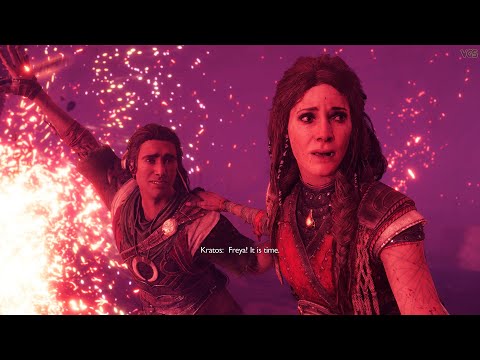 God of War Ragnarok - Freyr Sacrifices Himself to Save EVERYONE At Ragnarok - Character Reactions